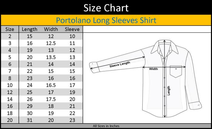 Size chart shirt mens men guide fit tops nike