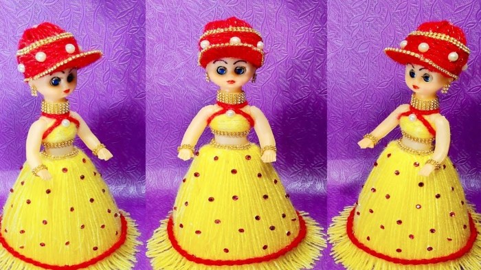 How to make doll decoration