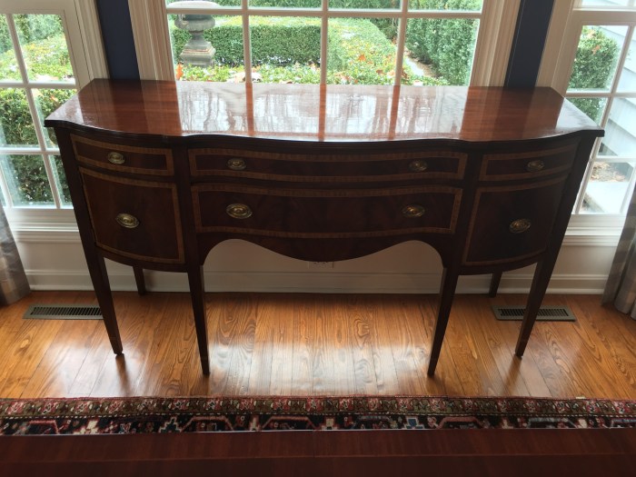 Buffet antique dining table room