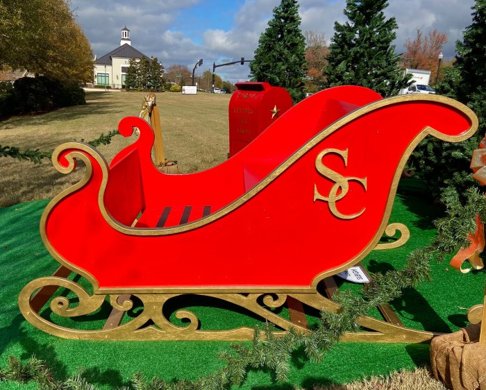 How to make a sleigh decoration