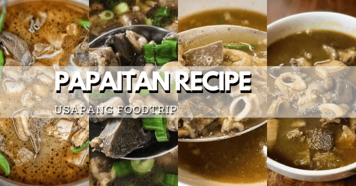 How to cook papaitan filipino style