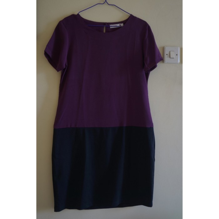 Purple dress shirt for woman